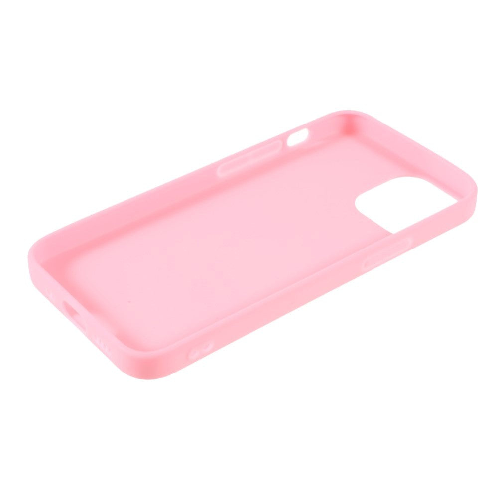 iPhone 13 Fleksibel TPU Plast Bagside Cover - Lyserød