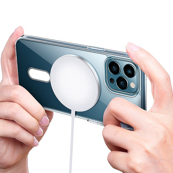 EIDERWOOD iPhone 13 Mini Fleksibelt Plastik Cover - MagSafe Kompatibel - Gennemsigtig