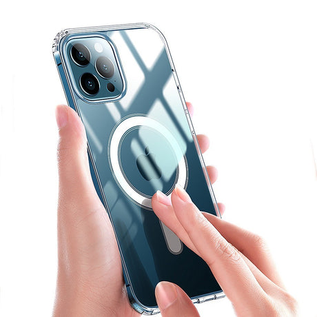 EIDERWOOD iPhone 13 Mini Fleksibelt Plastik Cover - MagSafe Kompatibel - Gennemsigtig