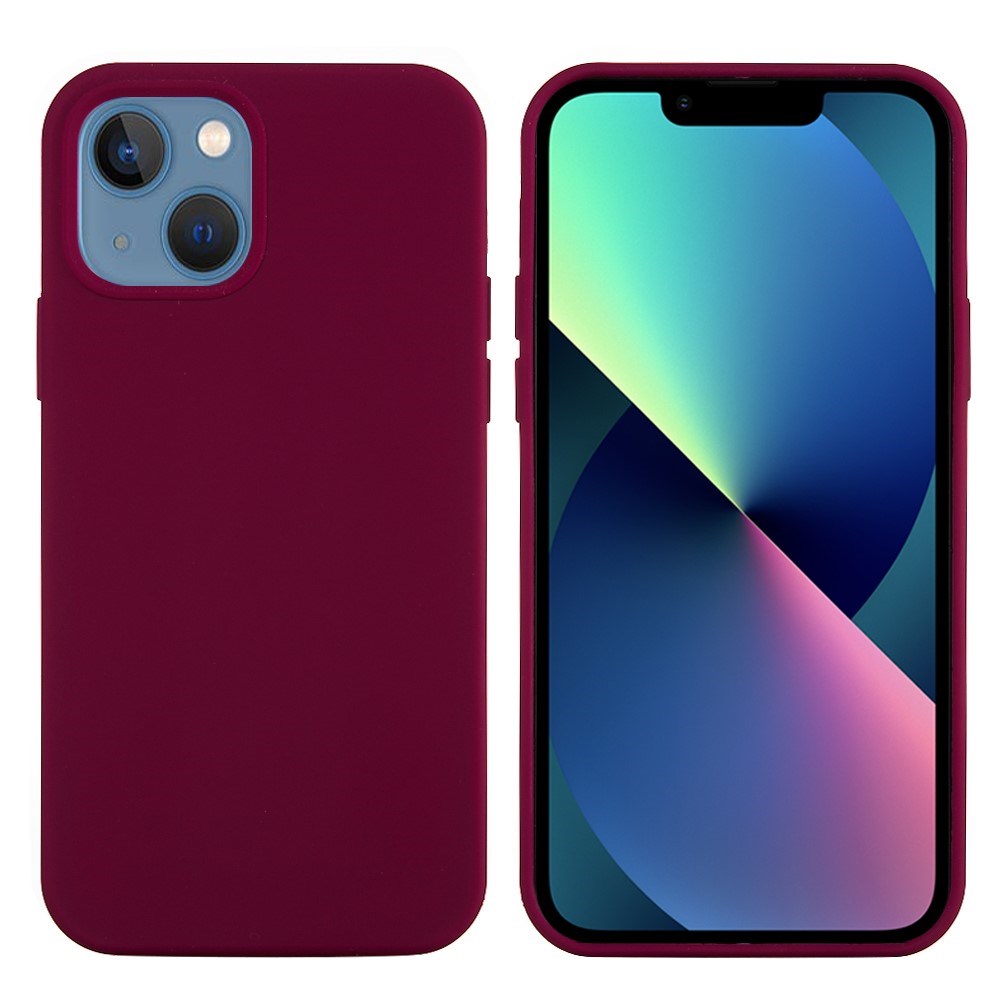 EIDERWOOD iPhone 13 Foret Silikone Cover - Vinrød