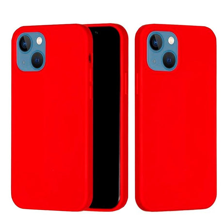 iPhone 13 Mini Liquid Silikone Cover - Rød