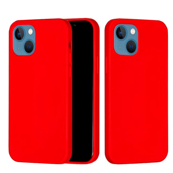 iPhone 13 Mini Liquid Silikone Cover - Rød