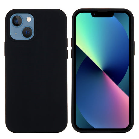 iPhone 13 Mini Liquid Silikone Cover - Sort