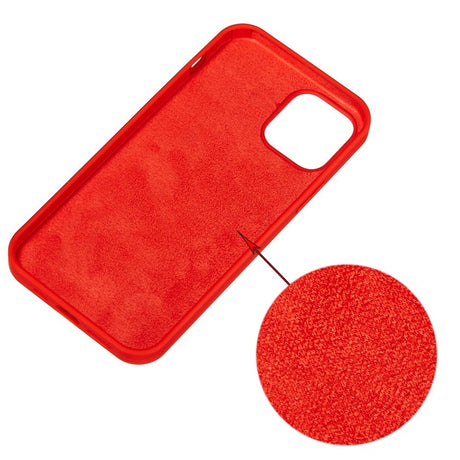 iPhone 13 Mini Liquid Silikone Cover - Rød