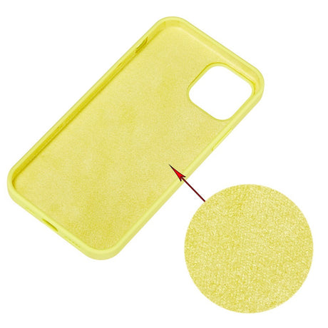 iPhone 13 Mini Liquid Silikone Cover - Gul