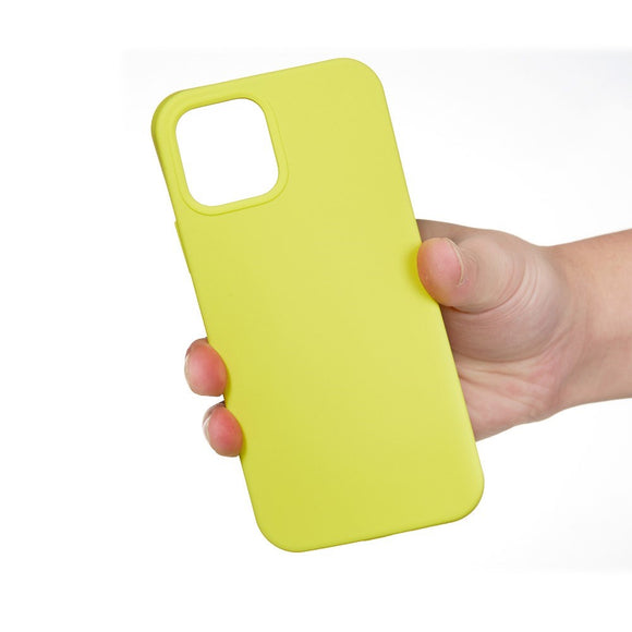 iPhone 13 Mini Liquid Silikone Cover - Gul