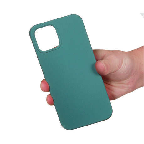 iPhone 13 Mini Liquid Silikone Cover - Mørkegrøn