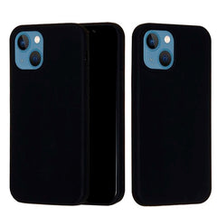 iPhone 13 Mini Liquid Silikone Cover - Sort