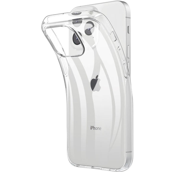 iPhone 13 Pro Cover + Hærdet Glas Skærmbeskyttelse - Case-Friendly - Gennemsigtig