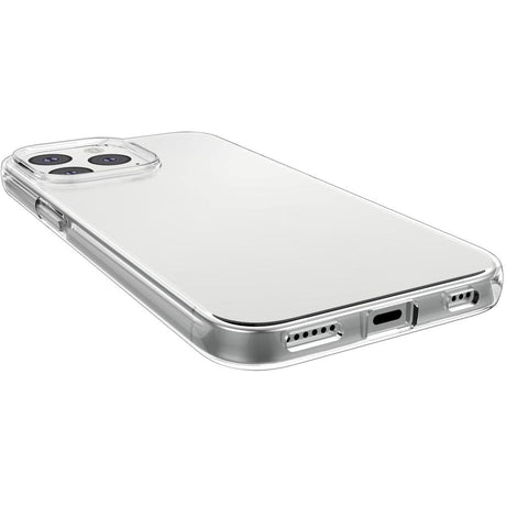 iPhone 13 Mini Cover + Hærdet Glas Skærmbeskyttelse - Case-Friendly - Gennemsigtig