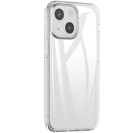 iPhone 13 Mini Cover + Hærdet Glas Skærmbeskyttelse - Case-Friendly - Gennemsigtig