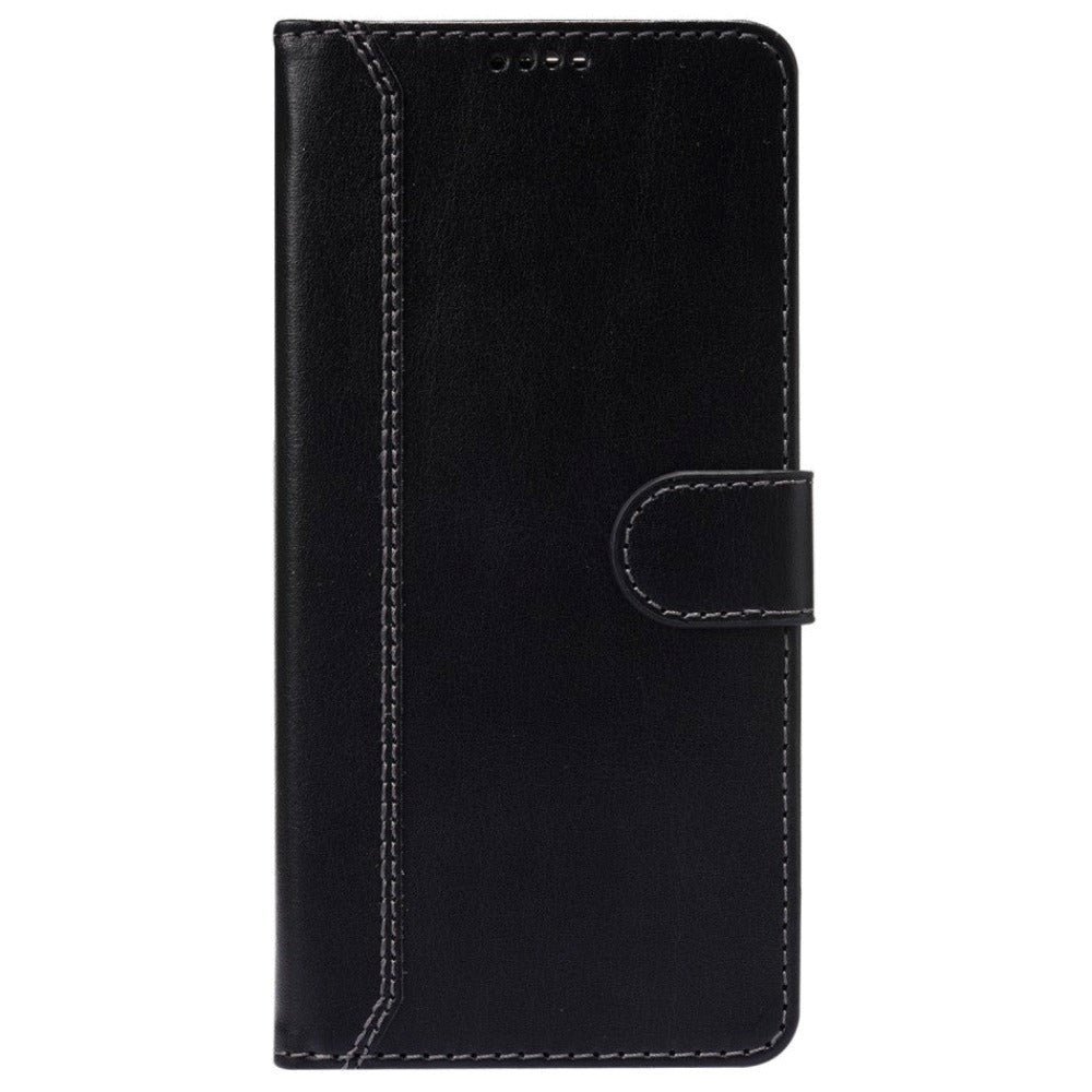 iPhone SE (2022 / 2020) / 8 / 7 Cover m. Pung - Lodret Syning - Sort