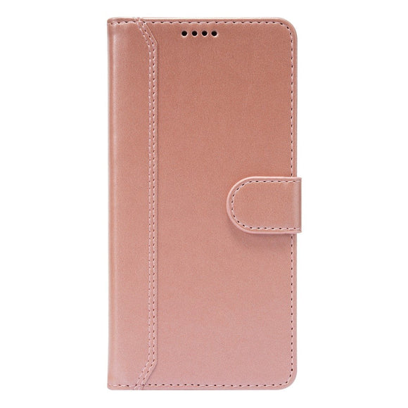 iPhone SE (2022 / 2020) / 8 / 7 Cover m. Pung - Lodret Syning - Rose Gold