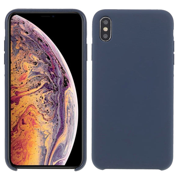iPhone XS Max Silikone Cover - Blå