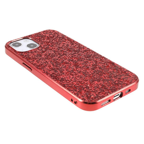 EIDERWOOD iPhone 13 Mini Glitter Hybrid Cover - Rød