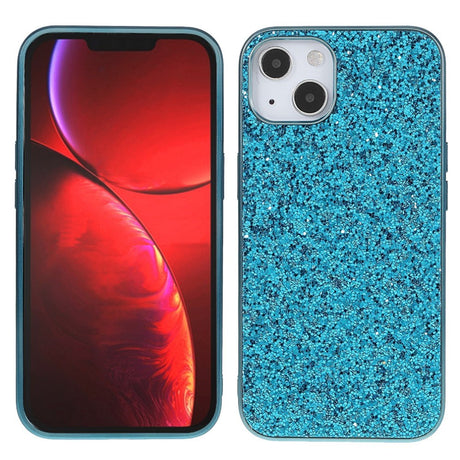 EIDERWOOD iPhone 13 Mini Glitter Hybrid Cover - Blå