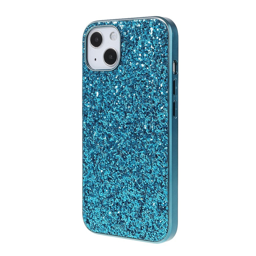 EIDERWOOD iPhone 13 Mini Glitter Hybrid Cover - Blå