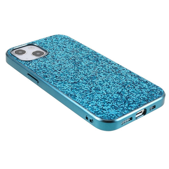 EIDERWOOD iPhone 13 Mini Glitter Hybrid Cover - Blå