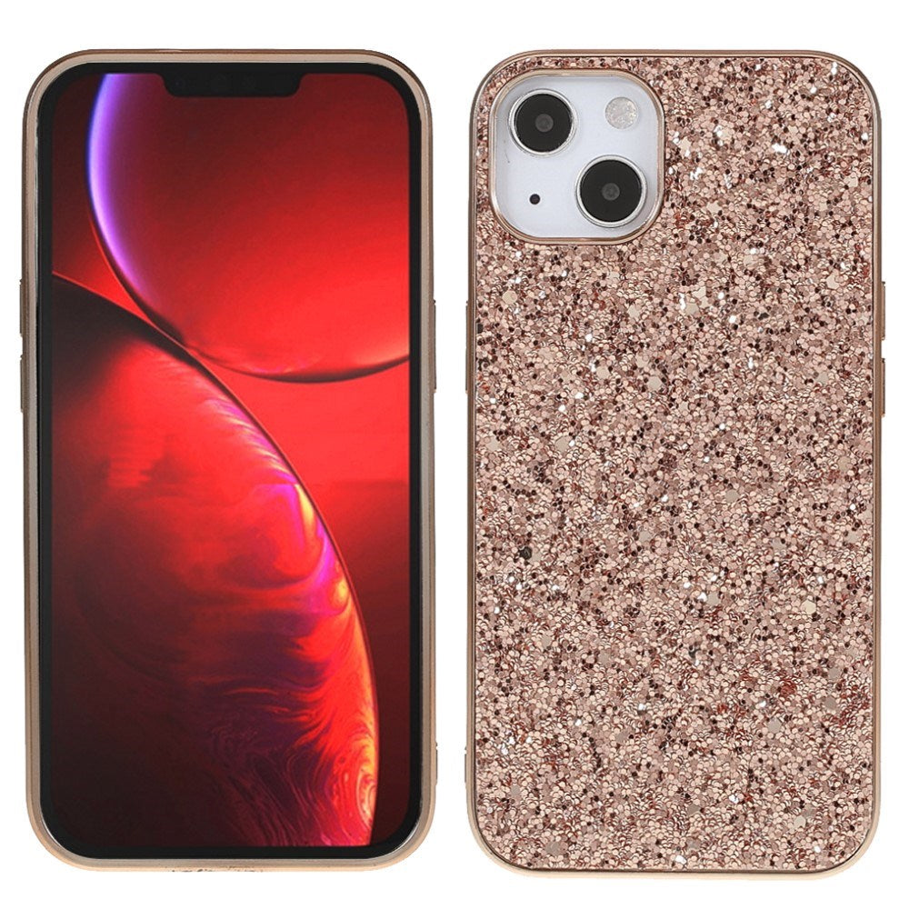 EIDERWOOD iPhone 13 Mini Glitter Hybrid Cover - Rose Gold