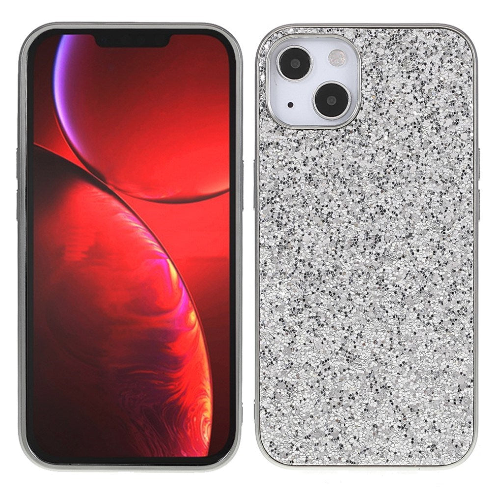 EIDERWOOD iPhone 13 Mini Glitter Hybrid Cover - Sølv