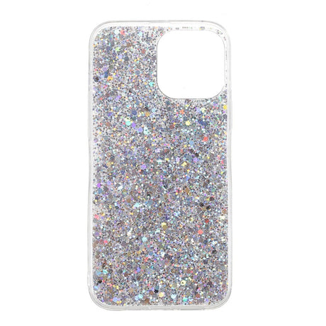 iPhone 13 Mini Glitter Cover - Sølv