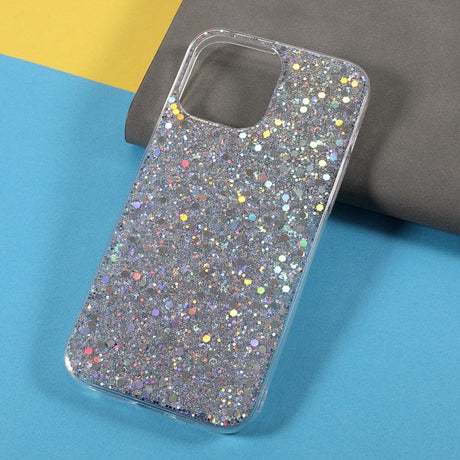 iPhone 13 Mini Glitter Cover - Sølv