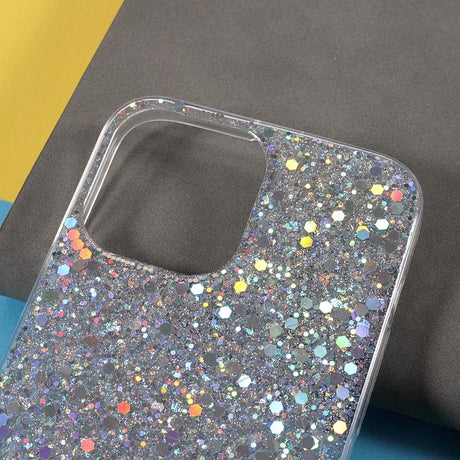 iPhone 13 Mini Glitter Cover - Sølv