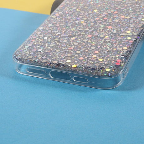 iPhone 13 Mini Glitter Cover - Sølv