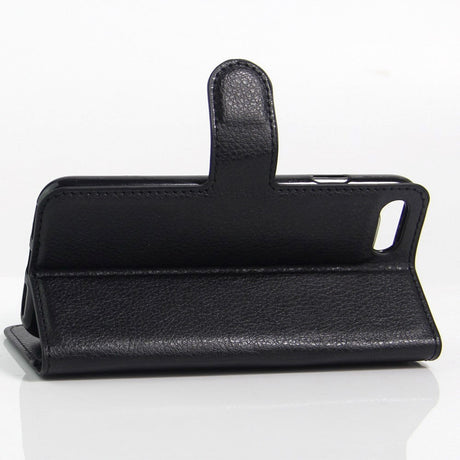iPhone SE (2022 / 2020) / 8 / 7 Mobilcover m. Pung Soft Pouch Læder Sort