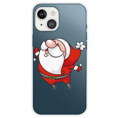 iPhone 13 Mini Fleksibelt Plast Julecover - Merry Christmas - Stornæset Julemand