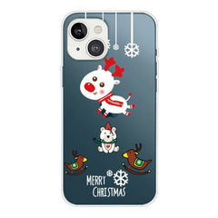 iPhone 13 Mini Fleksibelt Plast Julecover - Merry Christmas - Juledyr