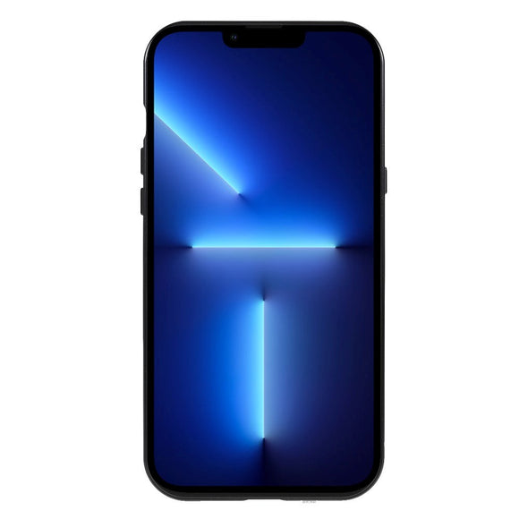 iPhone 13 Pro Magnetisk Cover m. Glas Bagside og Forside - Sort