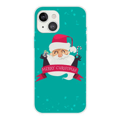 iPhone 13 Fleksibelt Plast Julecover - Merry Christmas - Glad Julemand