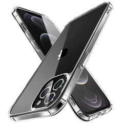 iPhone 12 Pro Max Crystal Clear Hybrid Plastik Cover - Gennemsigtig