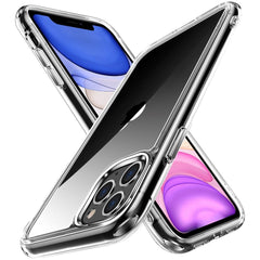 iPhone 11 Pro Crystal Clear Hybrid Plastik Cover - Gennemsigtig