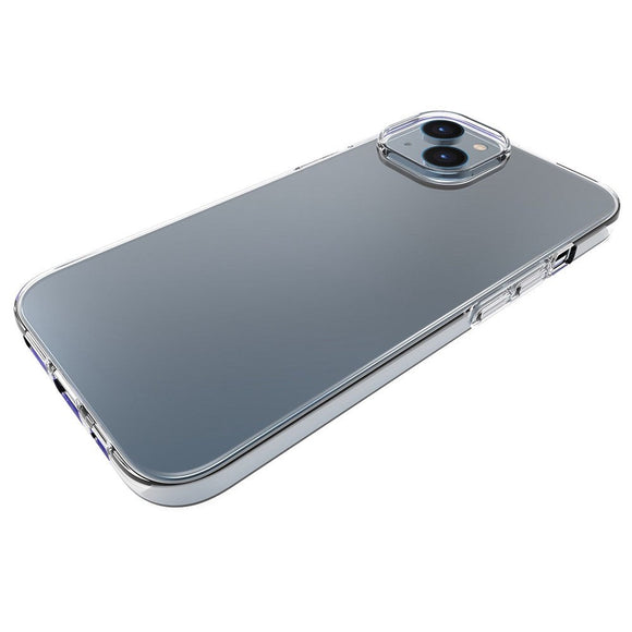 iPhone 14 Ultra Thin Fleksibel Plastik Cover - Gennemsigtig