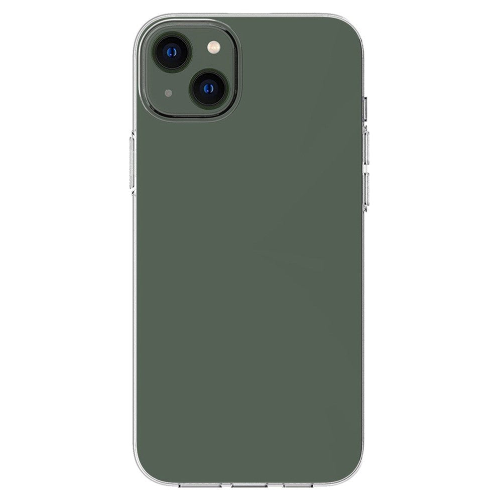 iPhone 14 Ultra Thin Fleksibel Plastik Cover - Gennemsigtig