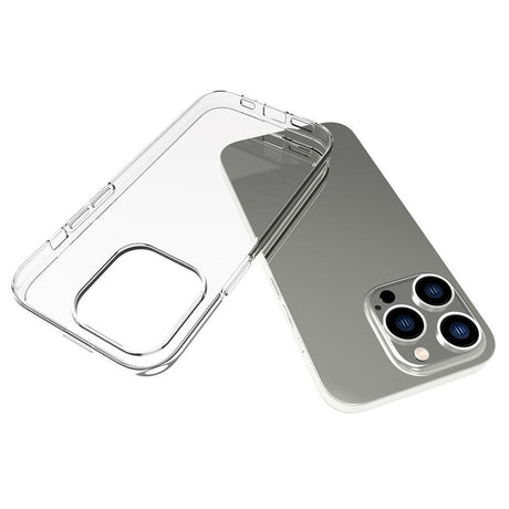 iPhone 14 Pro Fleksibelt Plastik Cover - Gennemsigtig