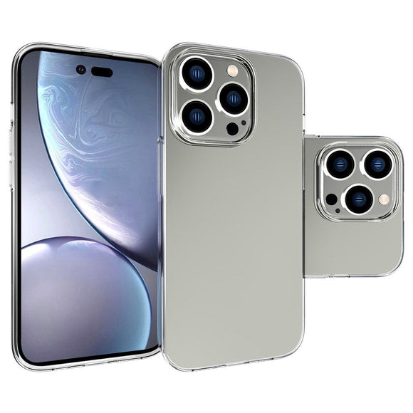 iPhone 14 Pro Fleksibelt Plastik Cover - Gennemsigtig