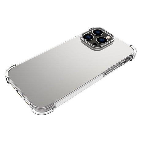 iPhone 14 Pro Max Shock-Proof Fleksibel Plastik Cover - Gennemsigtig