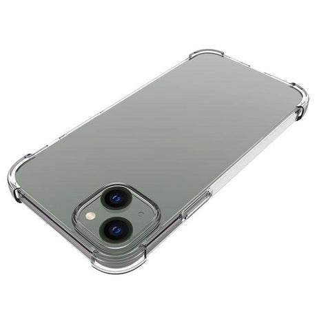 iPhone 14 Plus Shock-Proof Fleksibel Plastik Cover - Gennemsigtig
