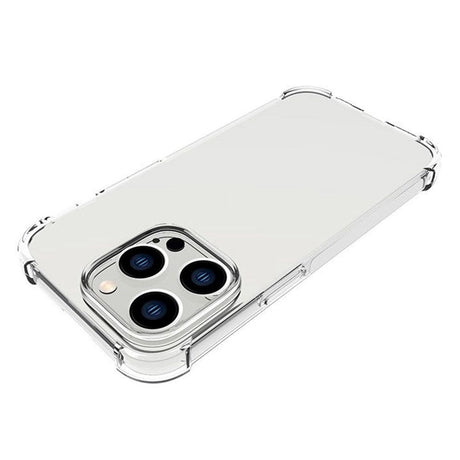 iPhone 14 Pro Shock-Proof Fleksibel Plastik Cover - Gennemsigtig