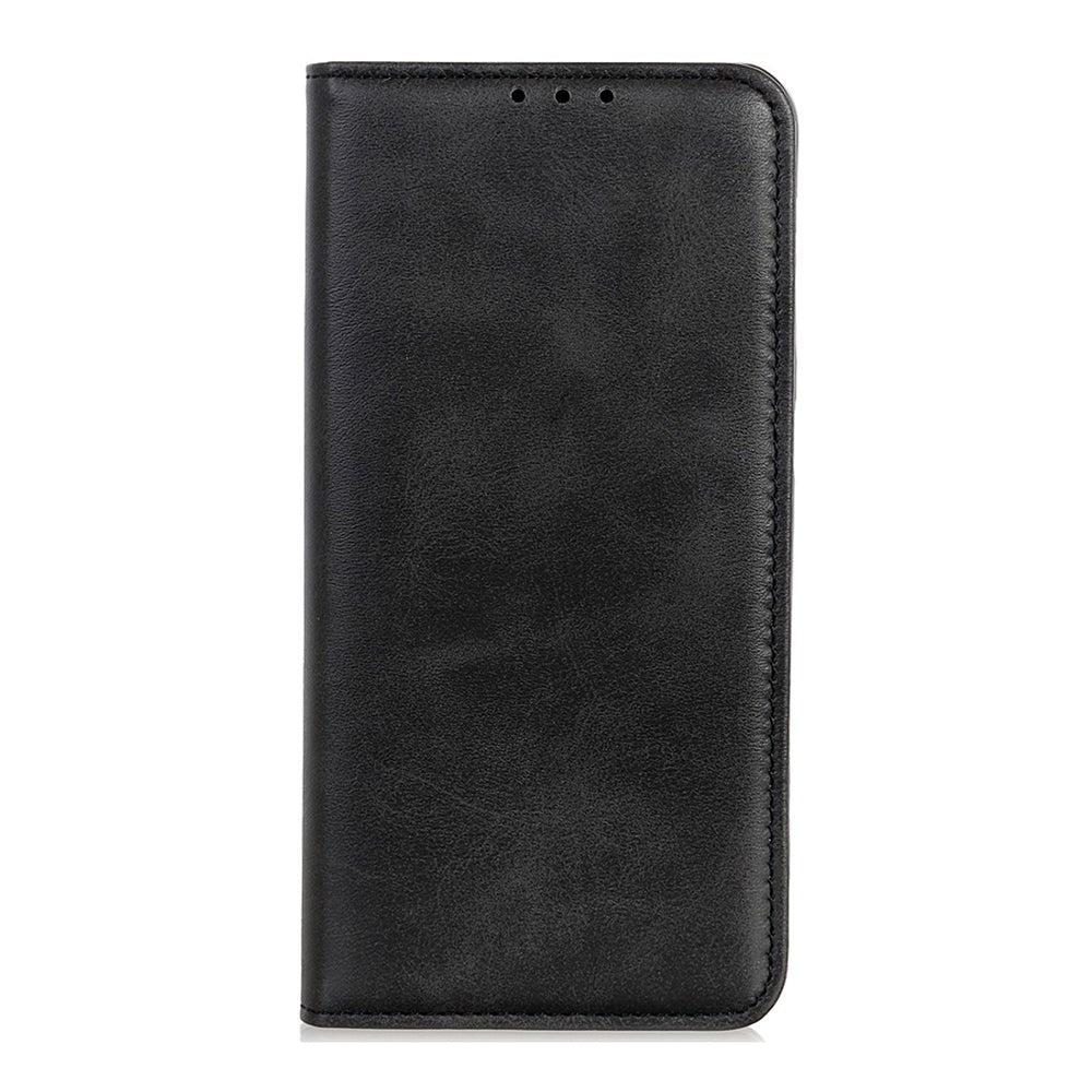 iPhone 14 Læder Cover m. Pung & Magnetisk Luk - Sort