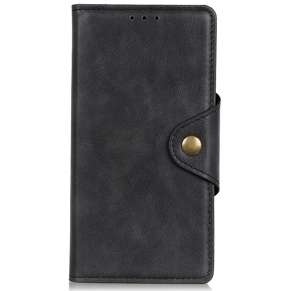 iPhone 14 Pro Læder Cover m. Pung - Sort