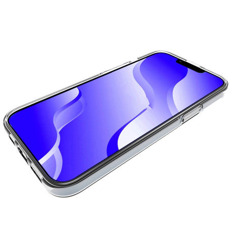 iPhone 14 Fleksibel Plastik Bagside Cover - Gennemsigtig