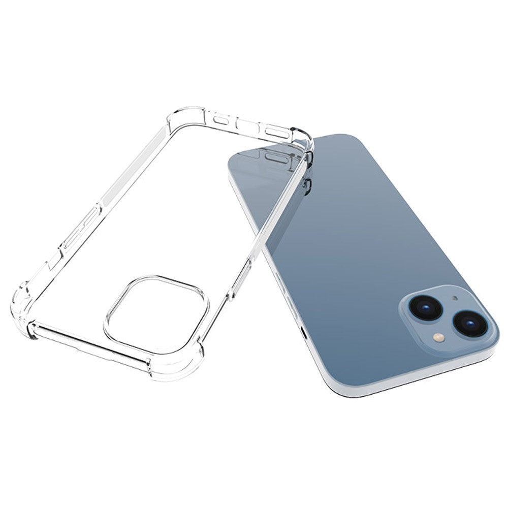 iPhone 14 Fleksibel Plastik Cover - Gennemsigtig