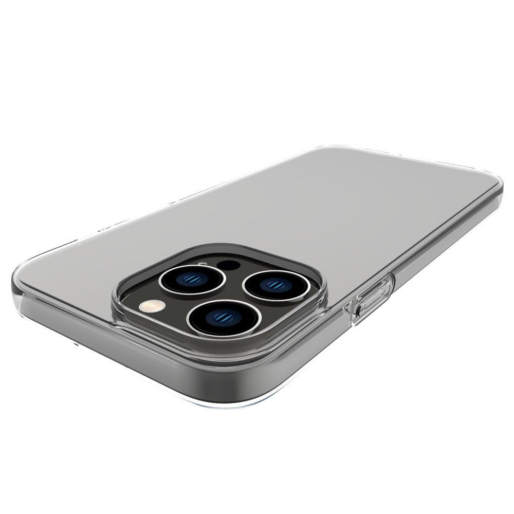 iPhone 14 Pro Max Ultra Slim Fleksibel Plastik Cover - Gennemsigtig