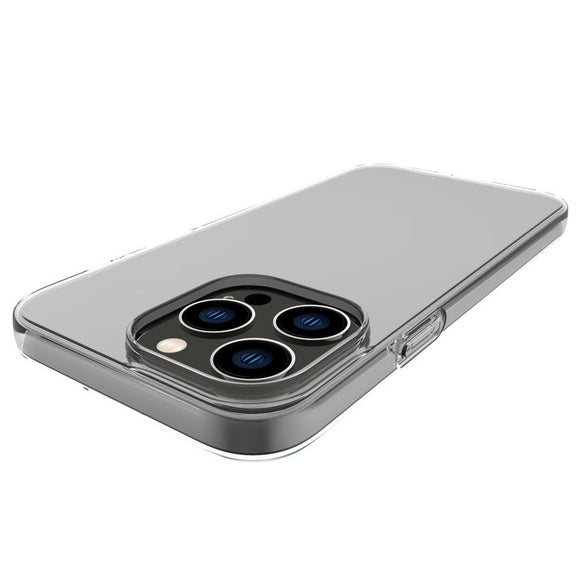 iPhone 14 Pro Max Ultra Slim Fleksibel Plastik Cover - Gennemsigtig