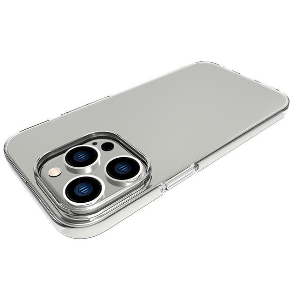iPhone 14 Pro Ultra Thin Fleksibel Plastik Cover - Gennemsigtig