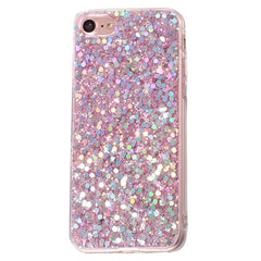 iPhone SE (2022 / 2020) / 8 / 7 Glitter Cover - Pink